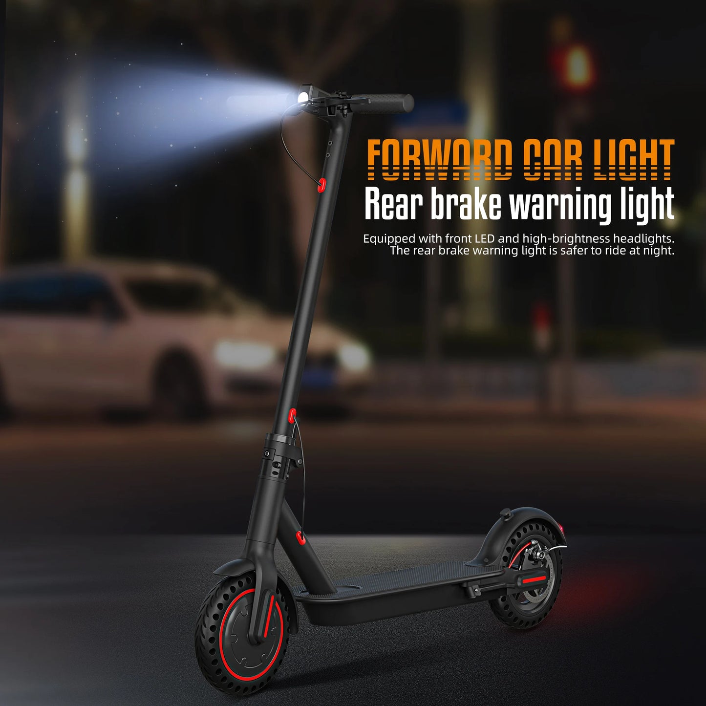 350W Foldable Electric Scooter for Adults Teens with APP Support