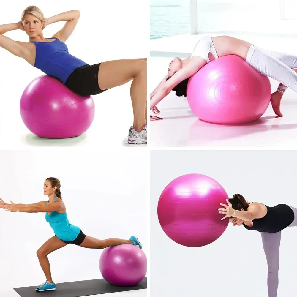 Yoga Mat Set for Beginners with Strap, Blocks, Ball, Ankle Puller
