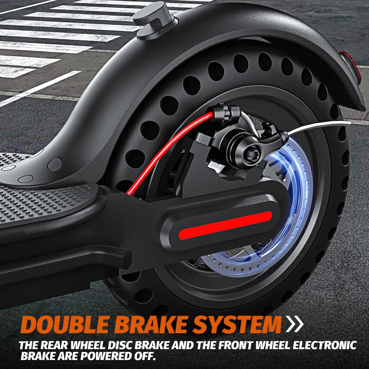 350W Foldable Electric Scooter for Adults Teens with APP Support