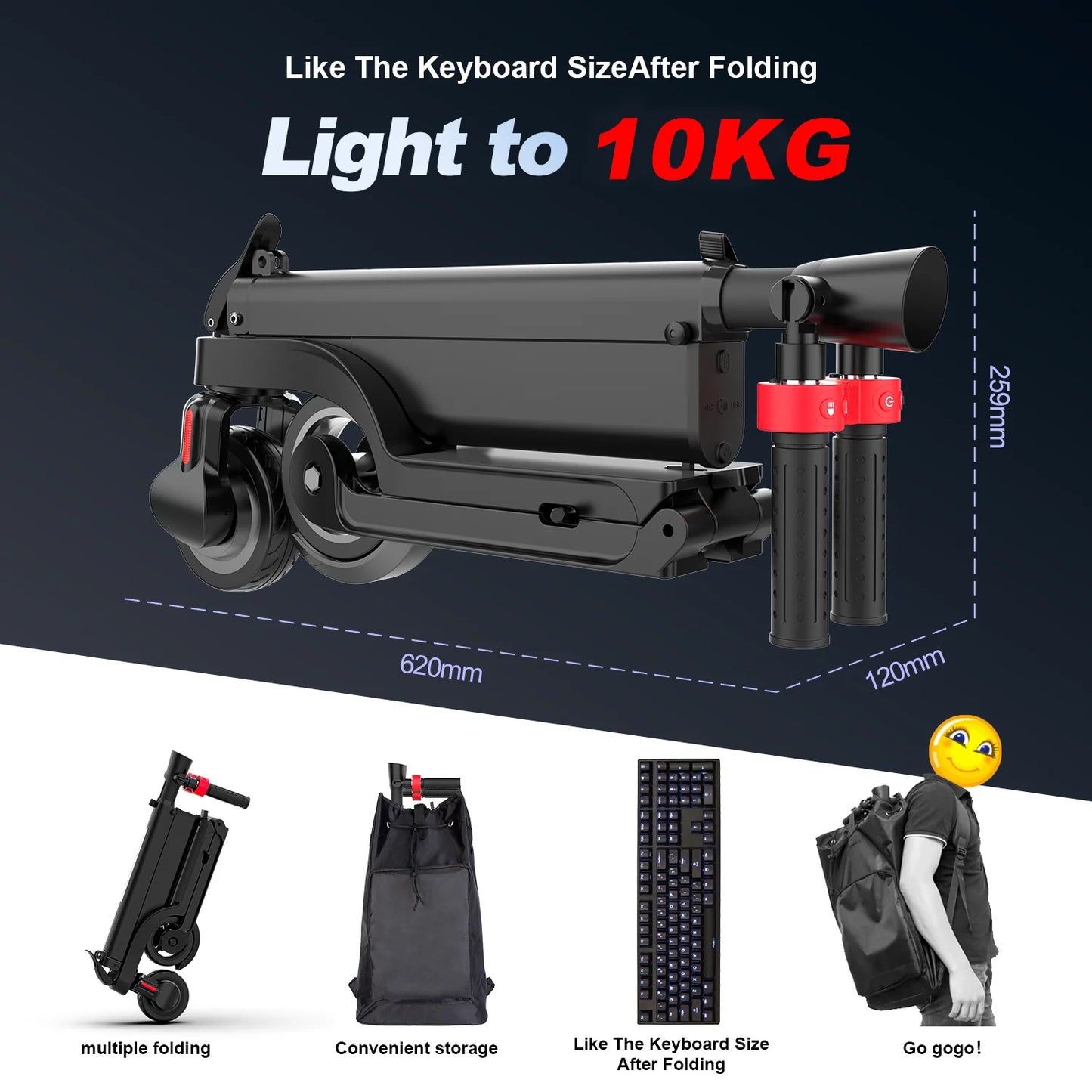 HX X6 Electric Scooter Foldable 350W 25KM/H E Scooter