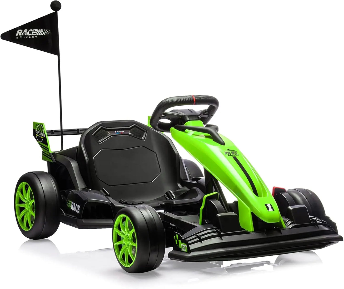 Go Kart Electric Drift Kart Car with Adjustable Seat
