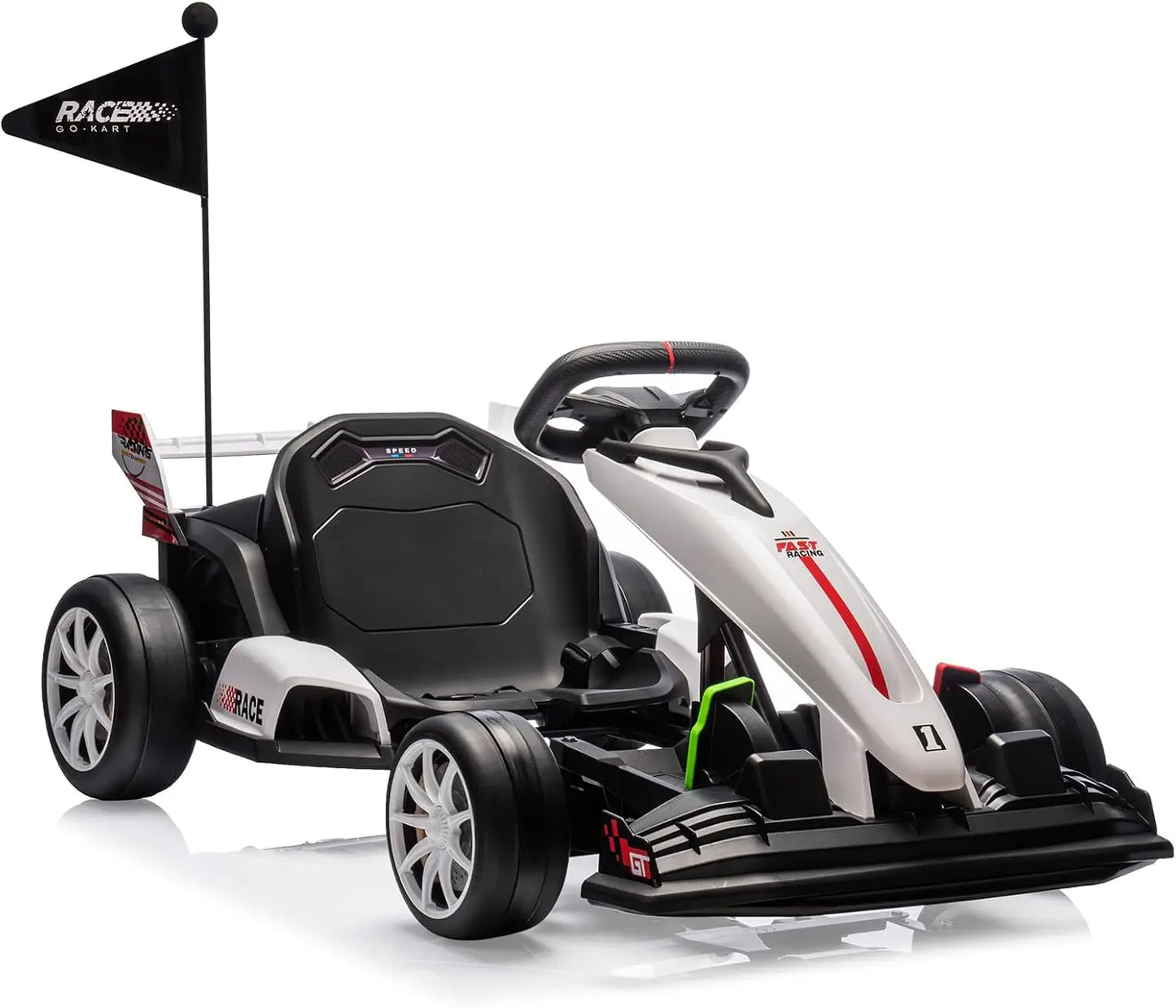 Go Kart Electric Drift Kart Car with Adjustable Seat
