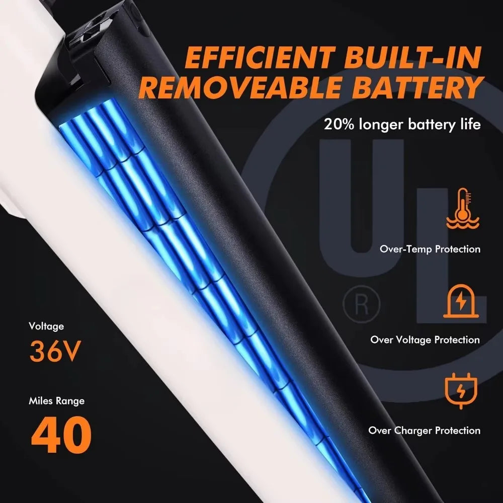 Electric Bike for Adults 26" Step-Through Ebike