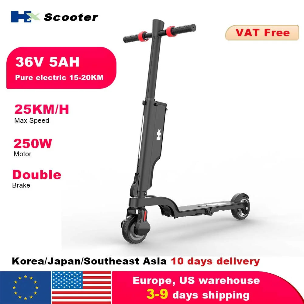 HX X6 Electric Scooter Foldable 350W 25KM/H E Scooter