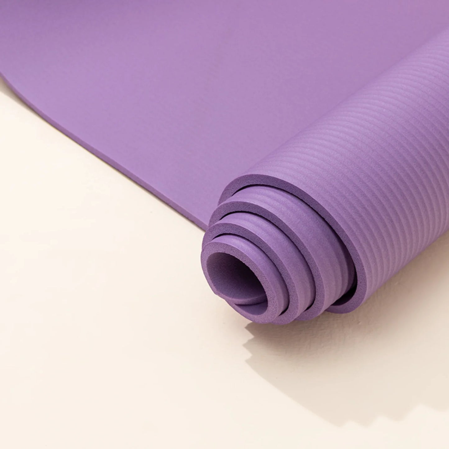 "Thick and Widen Solid Color Extended Yoga Mat
