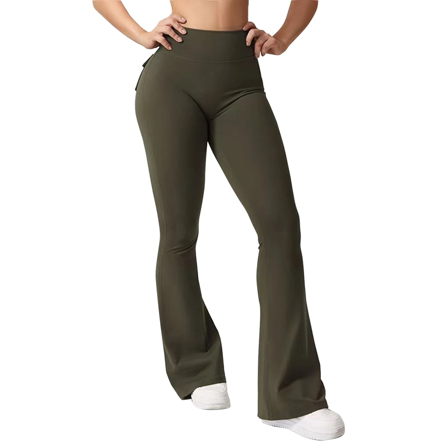 Women’s High Waist Yoga Leggings with Pockets Tummy Control
