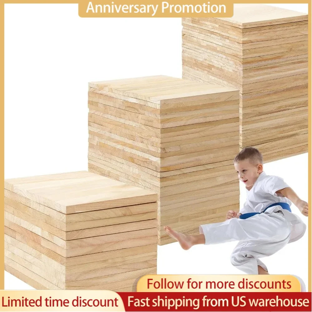 Taekwondo Karate Breaking Boards, Professional Wood Breaking Board