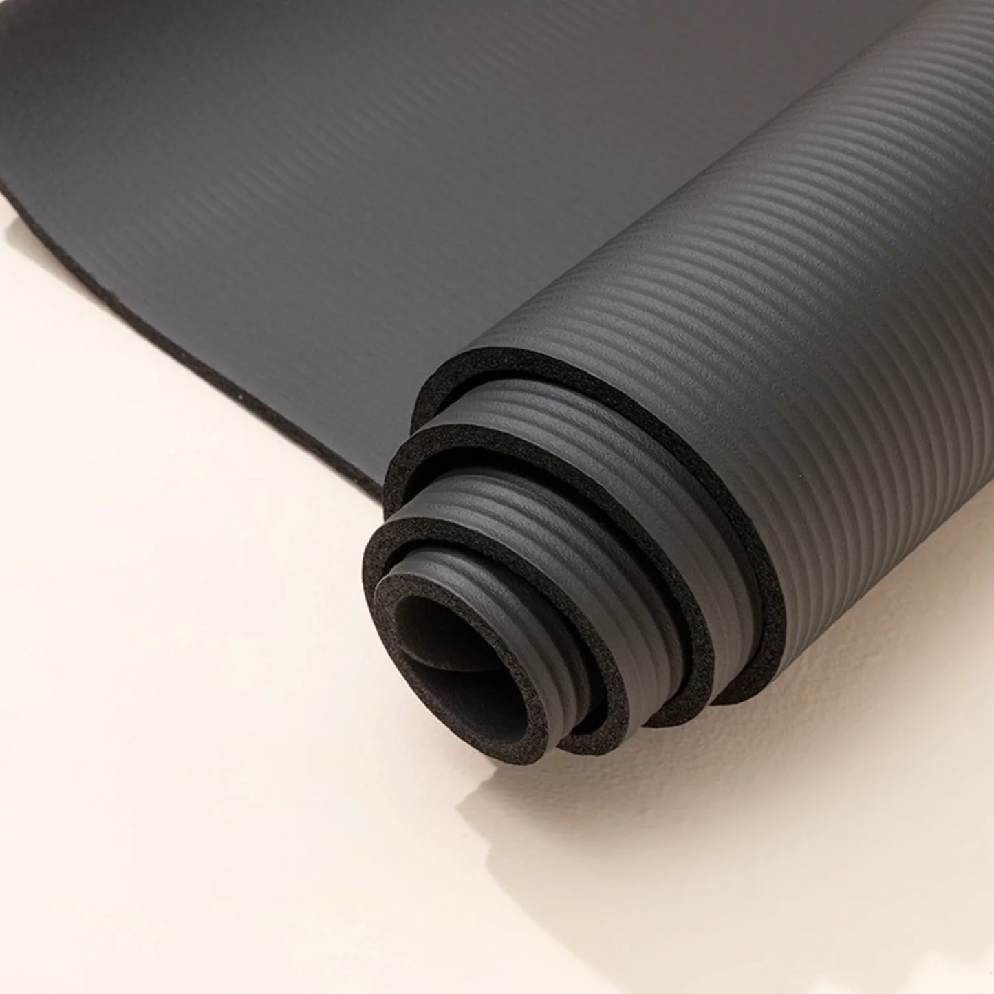 "Thick and Widen Solid Color Extended Yoga Mat