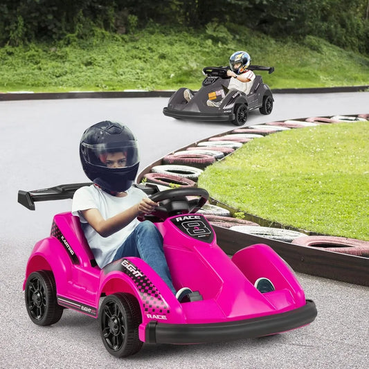 Go Kart with 2.4G Remote Control and Safety Belt 2MPH