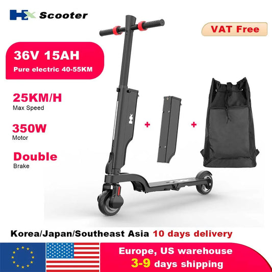 HX X6 Electric Scooter Foldable 350W 25KM/H E Scooter